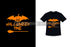 Scary Devil Pumpkin Halloween T-shirt, 02344, Abstract/Textures — PoweredTemplate.com