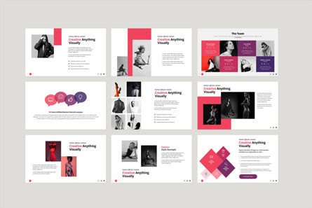 The Portfolio PowerPoint Template, Diapositive 3, 09828, Business — PoweredTemplate.com