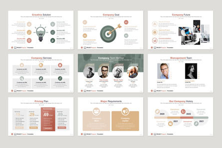 Project Proposal PowerPoint Template, Diapositiva 3, 09829, Conceptos de negocio — PoweredTemplate.com