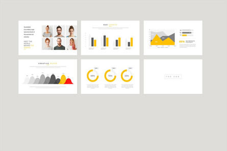 Corporate Business Presentation Template, Slide 5, 09830, Model Bisnis — PoweredTemplate.com