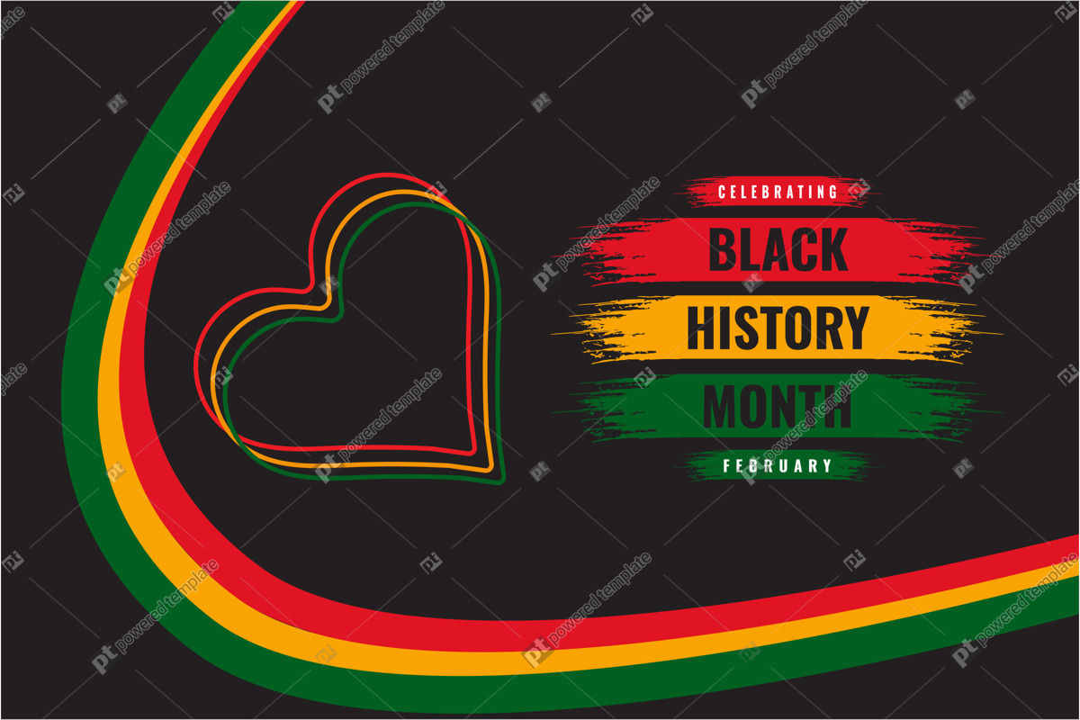 Black History Month Celebrate Vector Illustration Design Graphic Black  History Month Background | 02498 