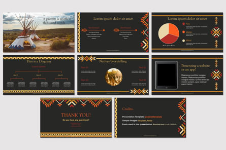 Native American Heritage Month Free Presentation Template, Slide 4, 09833, Amerika — PoweredTemplate.com