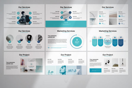 Marketing Plan Presentation Template, Slide 11, 09853, Business — PoweredTemplate.com