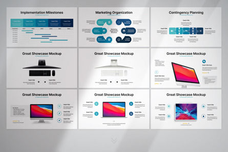 Marketing Plan Presentation Template, Slide 28, 09853, Business — PoweredTemplate.com