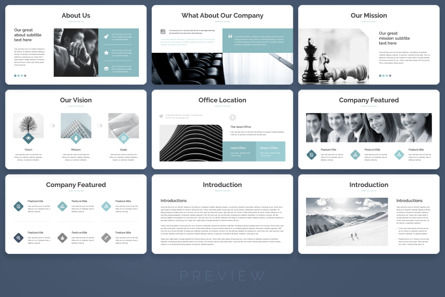 Modern Business Presentation Template, Slide 3, 09855, Business — PoweredTemplate.com