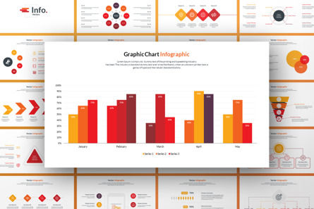 Business Infographics Presentation Template, PowerPoint-sjabloon, 09859, Bedrijf — PoweredTemplate.com