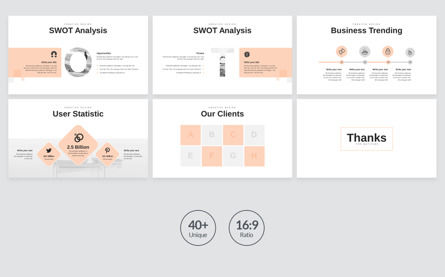 Minimal Business Presentation Template, Slide 6, 09861, Bisnis — PoweredTemplate.com