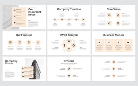 Modern Business PowerPoint Presentation Template, Diapositive 3, 09864, Business — PoweredTemplate.com