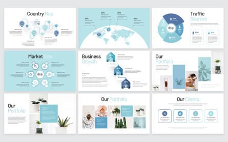 Business PowerPoint Presentation Template, Slide 6, 09867, Business — PoweredTemplate.com