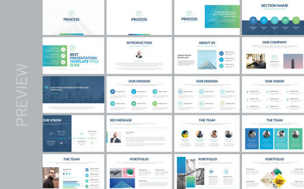 Business PowerPoint Presentation Template, Slide 2, 09871, Bisnis — PoweredTemplate.com