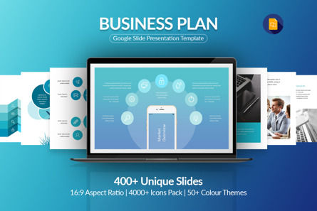 Google Slide Business Plan, Google幻灯片主题, 09876, 商业 — PoweredTemplate.com
