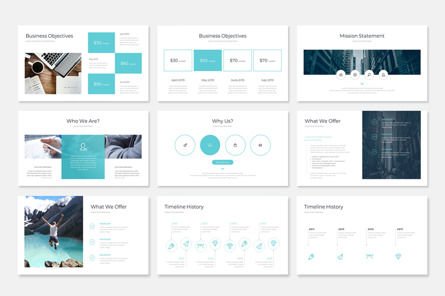 Business Plan Google Slide Template, Diapositive 6, 09878, Business — PoweredTemplate.com