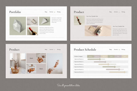 Servicing and Pricing Guide Presentation Template, スライド 4, 09891, ビジネス — PoweredTemplate.com