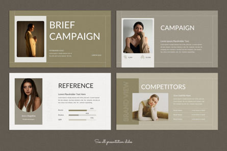 Brief Campaign Presentation Template, Diapositiva 2, 09892, Negocios — PoweredTemplate.com