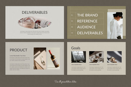 Brief Campaign Presentation Template, Diapositive 5, 09892, Business — PoweredTemplate.com