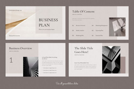 Business Plan Presentation Template, Slide 2, 09905, Bisnis — PoweredTemplate.com