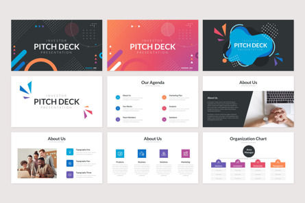 Pitch Deck Presentation Template, Slide 2, 09911, Business — PoweredTemplate.com