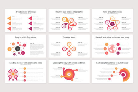 Business Infographics Presentation Template, Slide 11, 09912, Business — PoweredTemplate.com