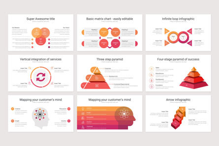 Business Infographics Presentation Template, Slide 7, 09912, Business — PoweredTemplate.com