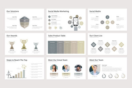 Multipurpose Infographics PowerPoint Presentation Template, Slide 6, 09913, Business — PoweredTemplate.com