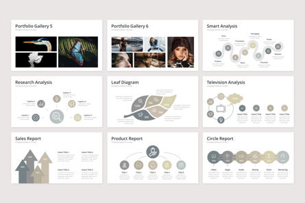 Multipurpose Infographics PowerPoint Presentation Template, Slide 8, 09913, Business — PoweredTemplate.com