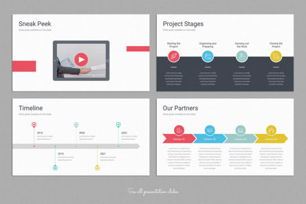 Project Proposal Presentation Template, Slide 5, 09929, Business — PoweredTemplate.com