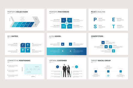 Business Plan Presentation Template, Diapositiva 5, 09930, Negocios — PoweredTemplate.com