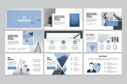 Modern Business PowerPoint Presentation Template, Slide 2, 09946, Business — PoweredTemplate.com