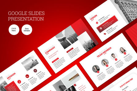 Clean Design Business Google Slides Presentation Template, Tema Google Slides, 09950, Bisnis — PoweredTemplate.com