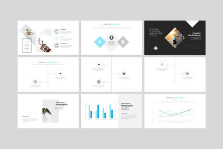 Corporate Presentation Template, Diapositiva 4, 09959, Conceptos de negocio — PoweredTemplate.com