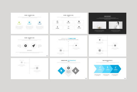 Minimal Business Presentation, Diapositiva 4, 09960, Conceptos de negocio — PoweredTemplate.com
