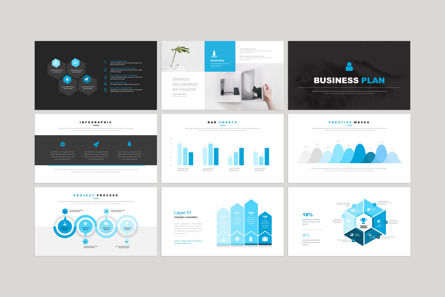 Minimal Business Presentation, Diapositiva 5, 09960, Conceptos de negocio — PoweredTemplate.com