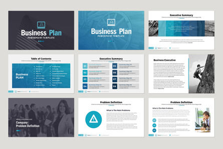 Business Plan Presentation Template, Slide 3, 09963, Business — PoweredTemplate.com