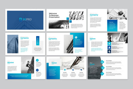 Bepro - Business PowerPoint Presentation Template, Diapositive 2, 09965, Business — PoweredTemplate.com