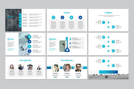 Bepro - Business PowerPoint Presentation Template, Slide 3, 09965, Lavoro — PoweredTemplate.com