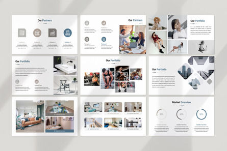 Business Strategy PowerPoint Template, Slide 6, 09968, Lavoro — PoweredTemplate.com