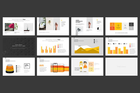 Point Minimal PowerPoint Template, Diapositive 4, 09993, Business — PoweredTemplate.com