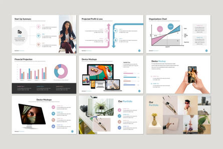 Business Pitch Deck PowerPoint Template, Diapositiva 6, 10000, Negocios — PoweredTemplate.com