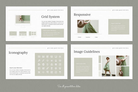 Brand Guidelines Presentation Template, Diapositiva 7, 10006, Negocios — PoweredTemplate.com