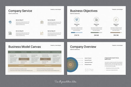 Business Plan Presentation Template, Diapositiva 4, 10010, Negocios — PoweredTemplate.com