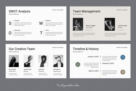 Business Plan Presentation Template, Diapositiva 5, 10010, Negocios — PoweredTemplate.com