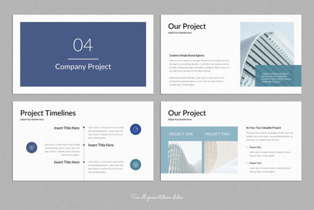 Clean Creative Minimal Presentation Template, Slide 6, 10011, Business — PoweredTemplate.com