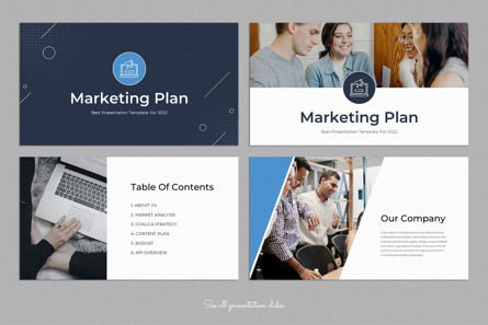 Marketing Plan Presentation Template, Slide 2, 10014, Business — PoweredTemplate.com