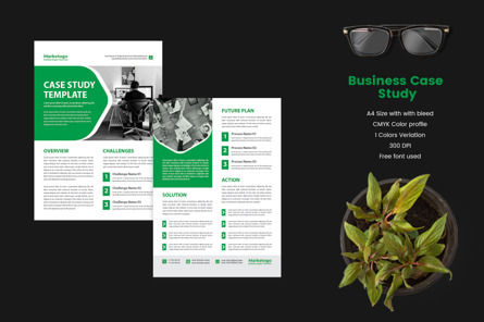 Multipurpose Corporate Business Service Promotional Case Study Template in WORD PPT, Slide 2, 10024, Business — PoweredTemplate.com