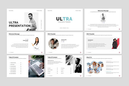 ULTRA PowerPoint Presentation Template, Slide 5, 10026, Business — PoweredTemplate.com