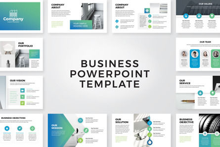 Business PowerPoint Presentation Template, Plantilla de PowerPoint, 10029, Negocios — PoweredTemplate.com