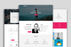 Personal Portfolio Website Landing Page Template, 00039, Unternehmensdienstleistungen — PoweredTemplate.com