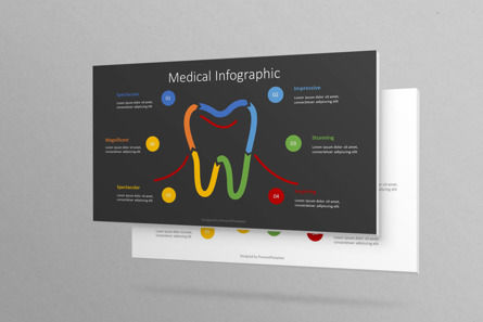 Tooth Infographic, 10041, Health and Recreation — PoweredTemplate.com