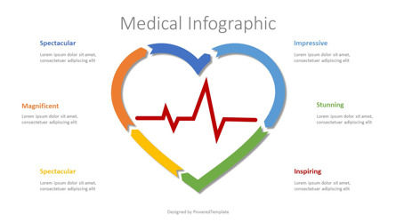 Heart Roadmap Infographic, Slide 2, 10042, Health and Recreation — PoweredTemplate.com