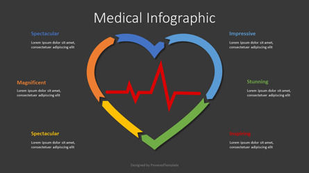 Heart Roadmap Infographic, Slide 3, 10042, Health and Recreation — PoweredTemplate.com